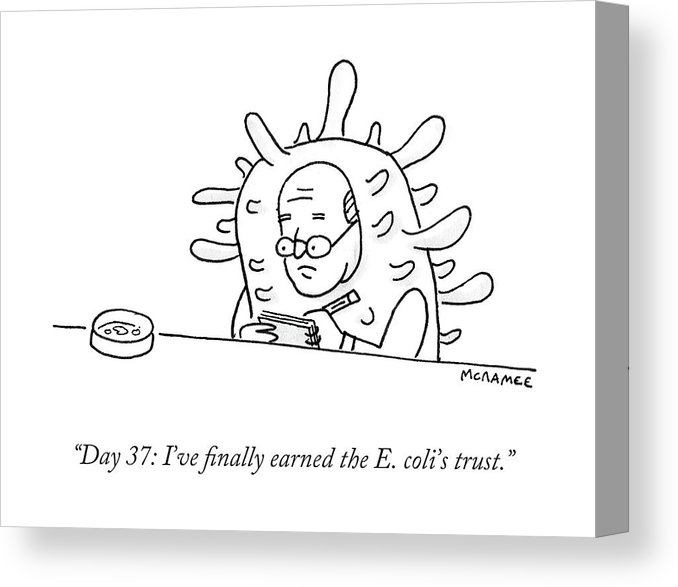 678x587 Man Taken Over - E Coli Drawing