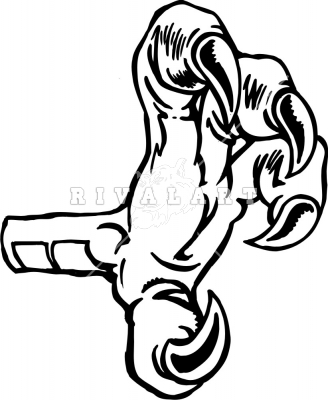 328x400 Eagle Claw Drawing - Eagle Claws Drawing