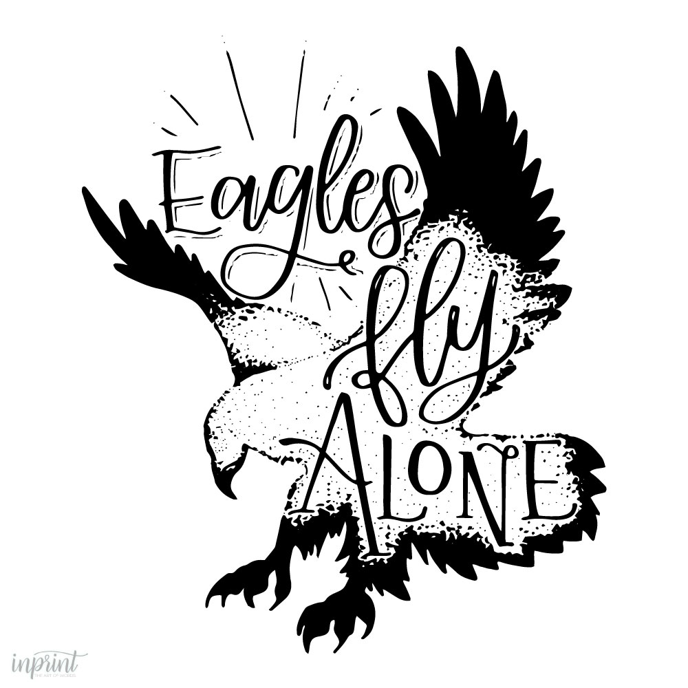 1000x1000 Eagle Drawing Print That Is Downloadable - Eagle Drawing