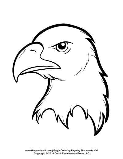 400x518 In Eagle Drawing For Kids - Eagle Drawing For Kids