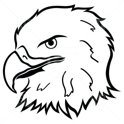 Eagle Drawing Outline at PaintingValley.com | Explore collection of ...