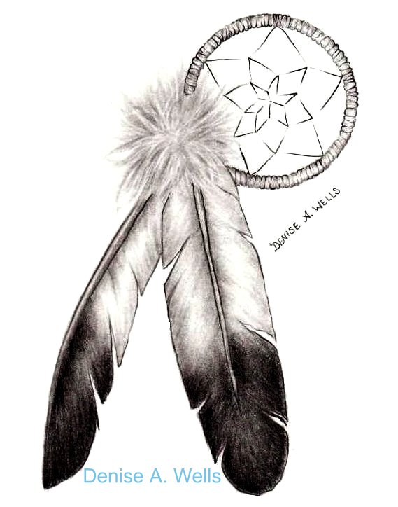 569x724 Eagle Feathers Tattoo Design Drawing For Tattoo - Eagle Feather Drawing