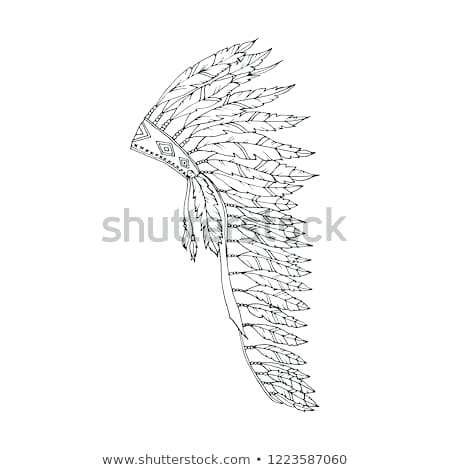 Eagle Feather Line Drawing at PaintingValley.com | Explore collection ...