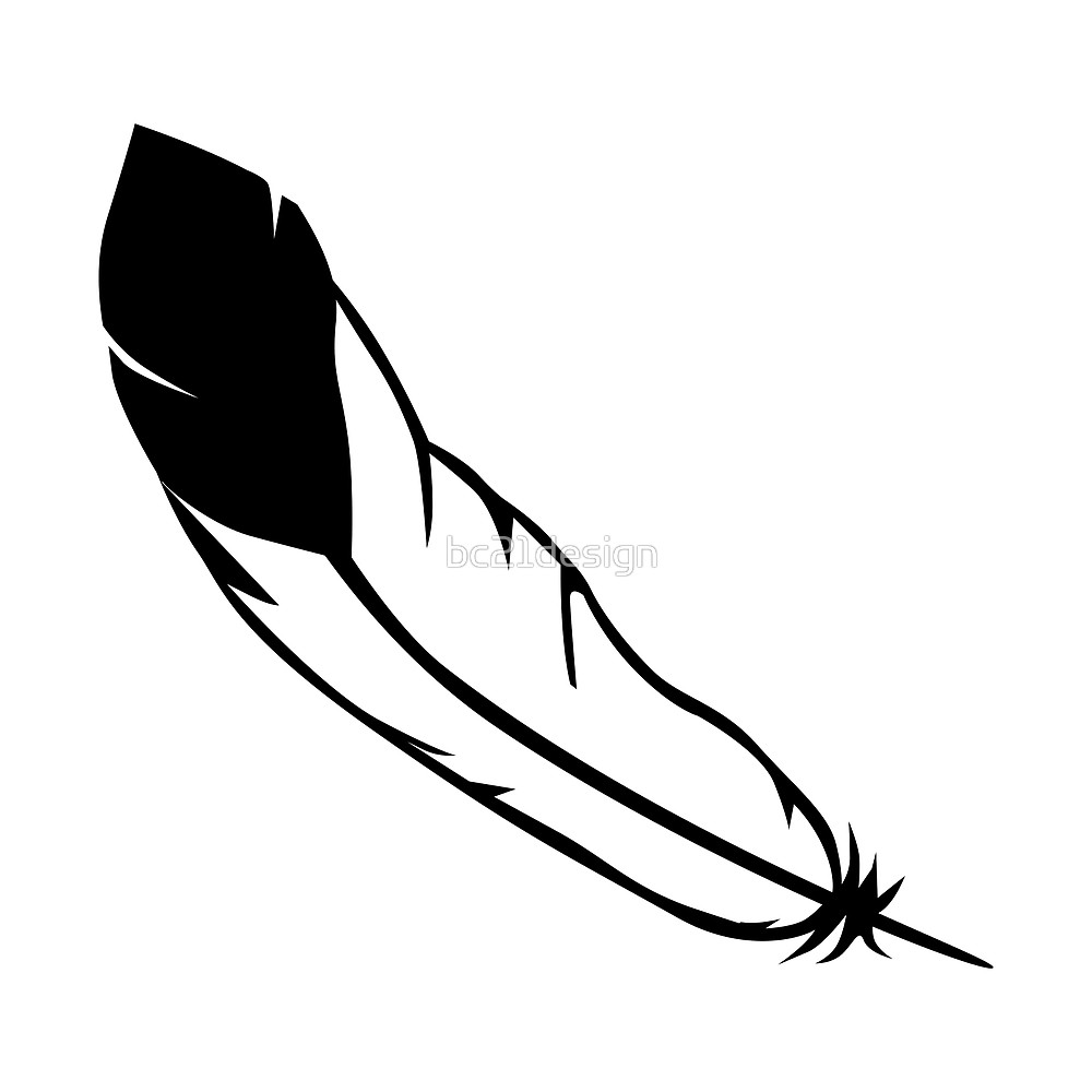Eagle Feather Line Drawing at Explore collection