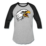 190x190 eagle head bird wildlife vector drawing image cool unisex baseball - Eagle Head Drawing