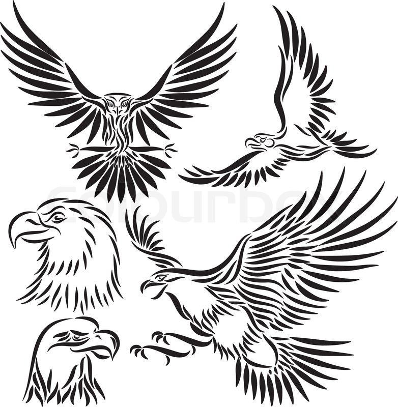 782x800 Eagle Landing Drawing At Com Free For Personal Us On Eagle Tattoos - Eagle Landing Drawing