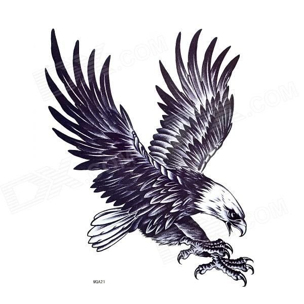 600x600 Flying Eagle Landing On Earth Tattoo Design - Eagle Landing Drawing