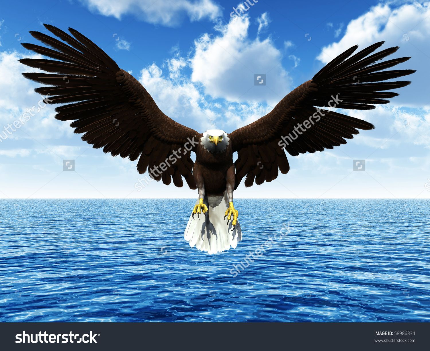 1500x1225 Eagle Landing Front View Drawing - Eagle Landing Drawing