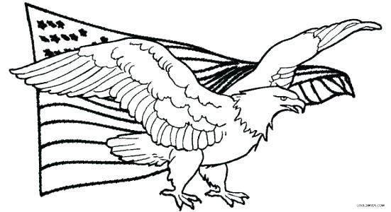 551x300 Free Printable Philadelphia Eagles Coloring Pages Pin Bald Eagle - Eagle Line Drawing