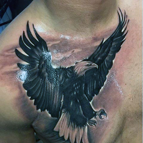 480x480 Bald Eagle Tattoo Designs For Men - Eagle Tattoo Drawing