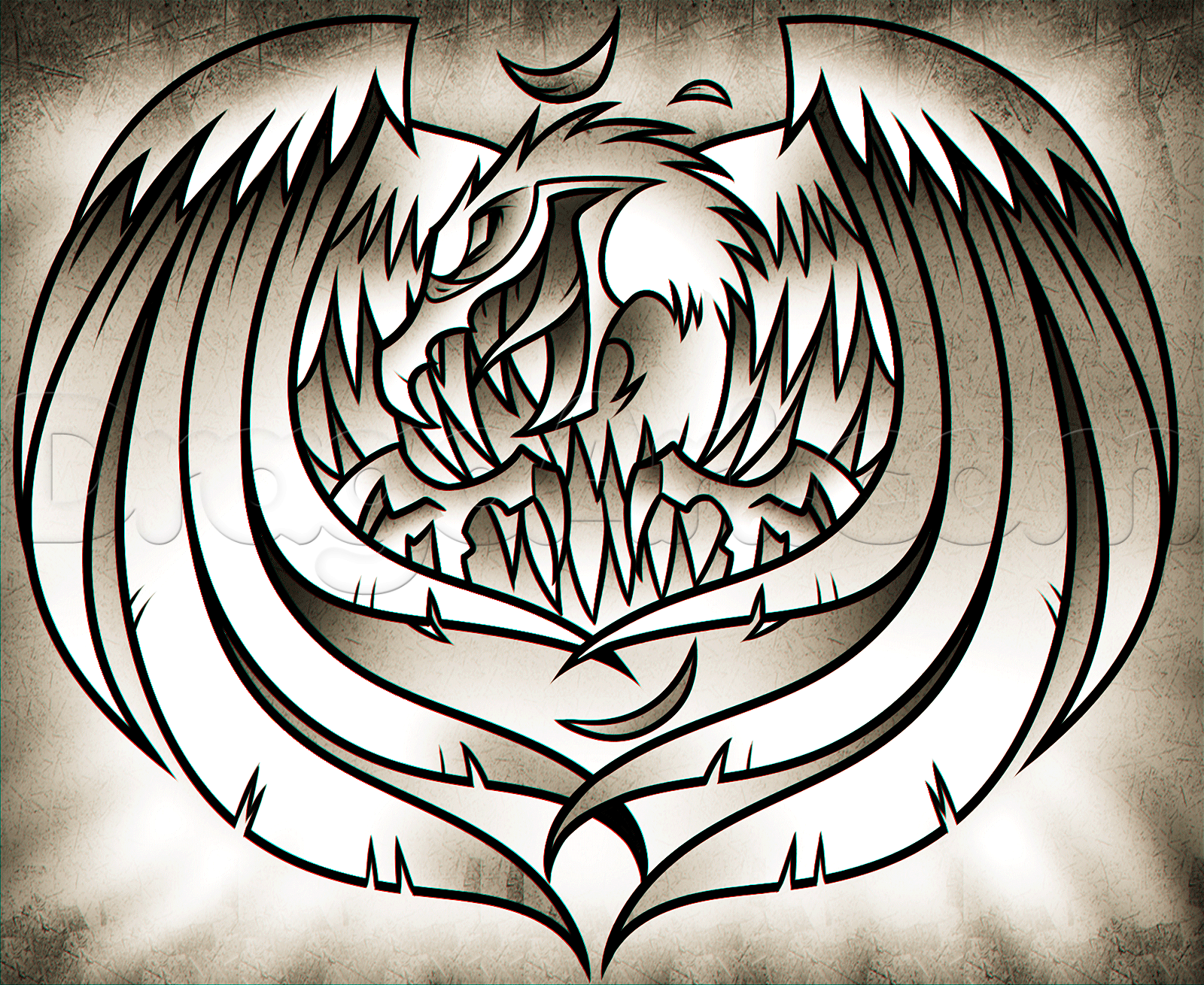 1600x1310 White Eagle Tattoo Drawing, Step - Eagle Tattoo Drawing