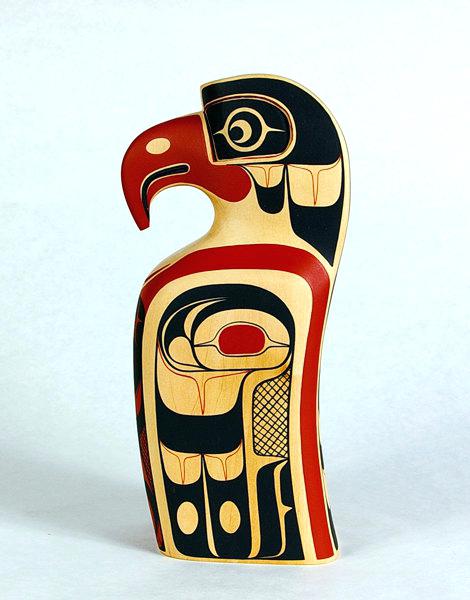 470x600 Eagle Totem Pole Vancouver Drawing At Free For Personal Use - Eagle Totem Pole Drawing