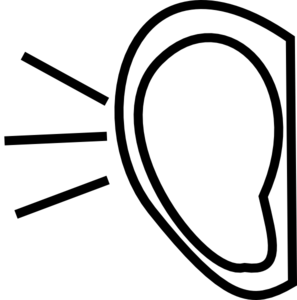 297x300 Collection Of Free Ears Drawing Clipart Download On Ui Ex - Ear Line Drawing