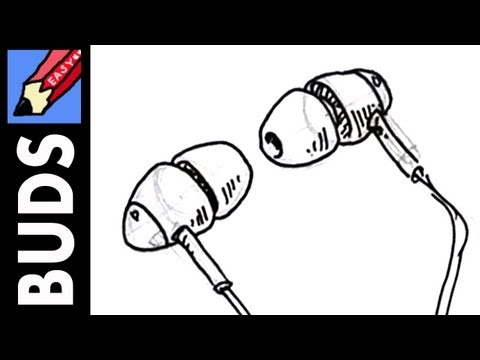 480x360 How To Draw Iphone Earbuds Shoo Rayner - Earbuds Drawing