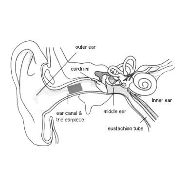 380x380 invisible bluetooth headset is one eardrum away from touching your - Eardrum Drawing
