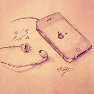 320x320 earphones drawings on paigeeworld pictures of earphones - Earphones Drawing