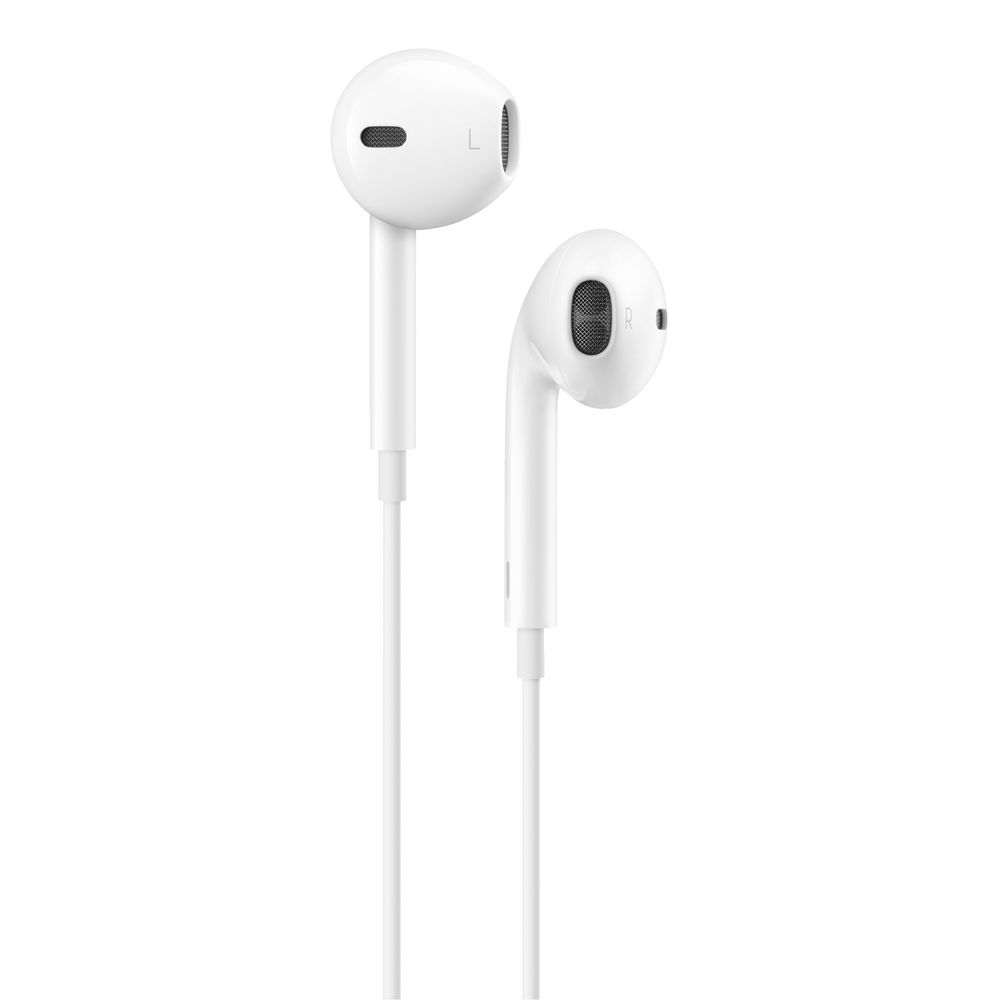 1000x1000 apple earpods with headphone plug officeworks - Earphones Drawing