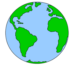 250x226 cartoon earth drawing arts and crafts earth drawings, globe - Earth Cartoon Drawing