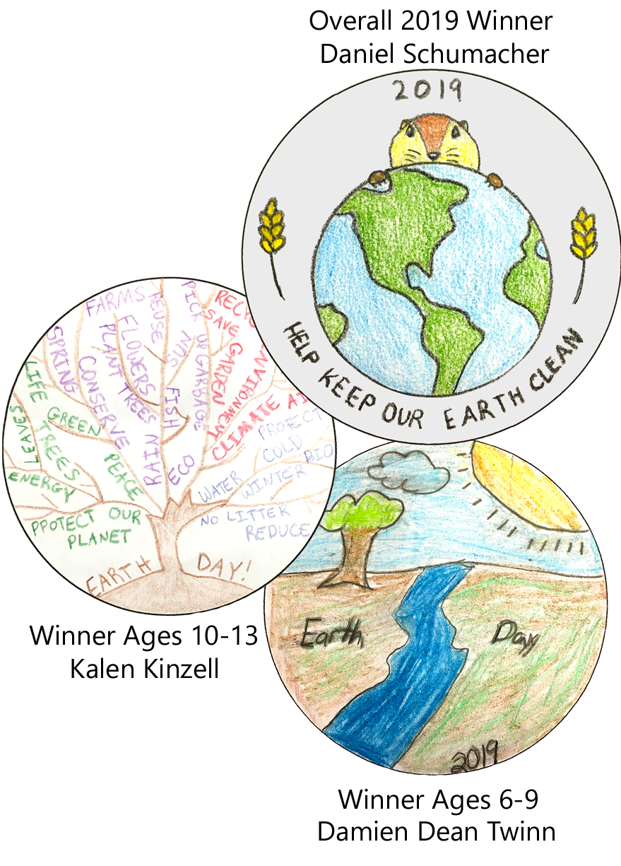 879x1225 earth day patch contest north dakota game and fish - Earth Day Drawing Contest