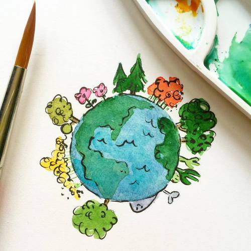 500x500 Earth Day Shared - Earth Day Drawing Images