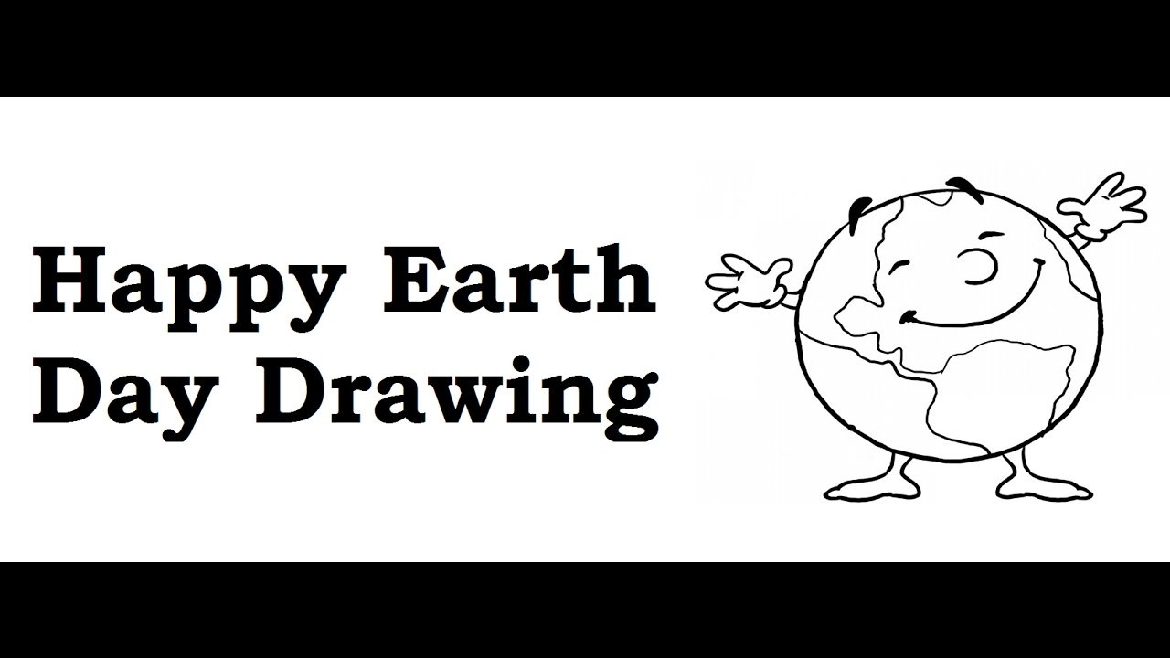 1280x720 how to draw happy earth day drawing, save earth poster ideas - Earth Day Drawing Images