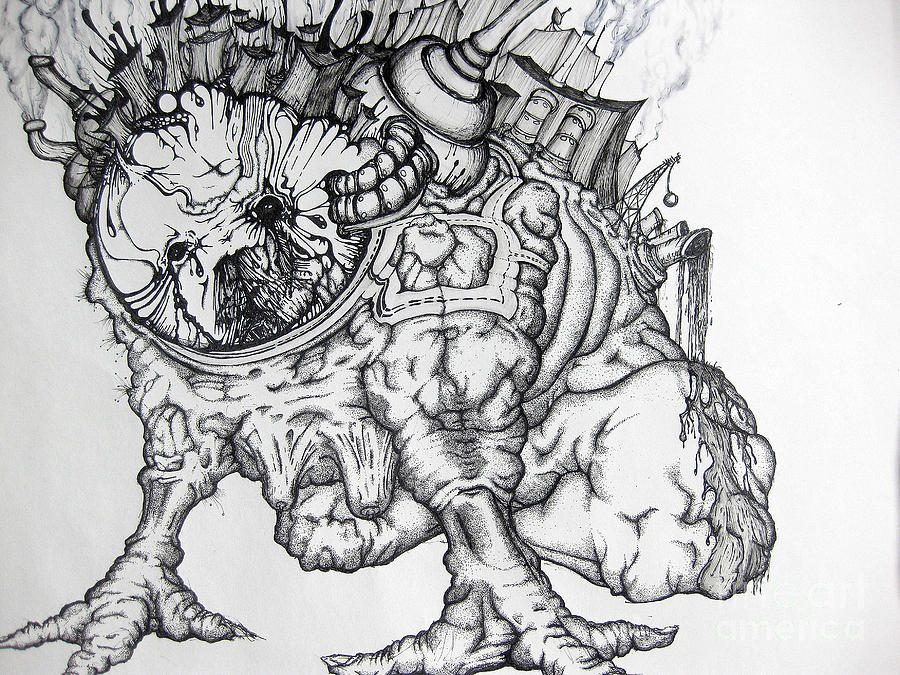 900x675 Mother Earth Drawing - Earth Drawing