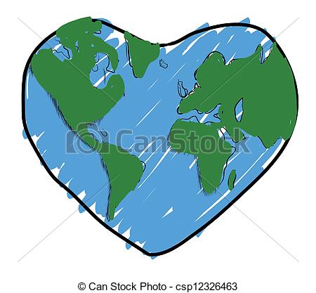 450x417 drawing love the earth drawing love the earth - Earth Drawing