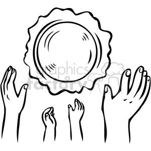 300x300 eco humanity clipart royalty free clipart - Earth Drawing Black And White