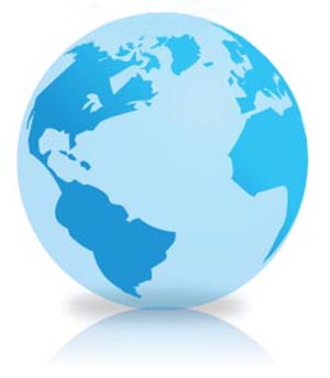 300x344 Drawing Of The Earth Globe - Earth Globe Drawing