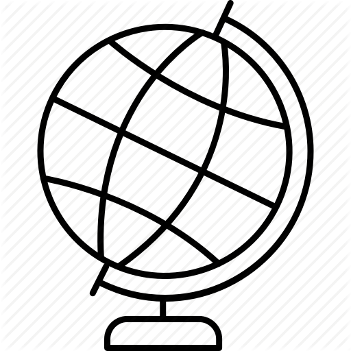 512x512 Earth, Globe, Map, Navigate, Planet, Scale Model Icon - Earth Globe Drawing