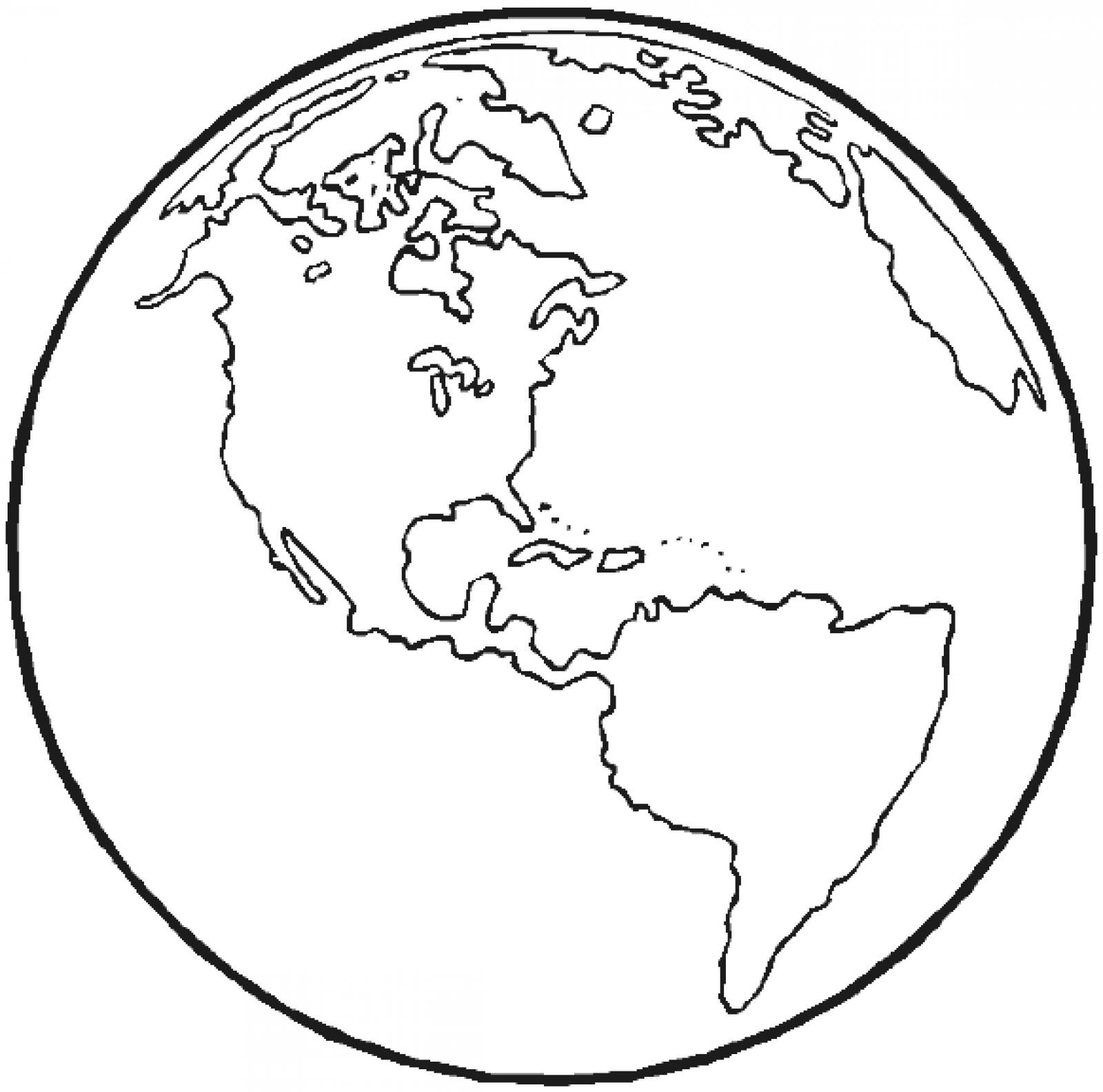 1600x1583 Ideas Of World Map Line Drawing - Earth Line Drawing