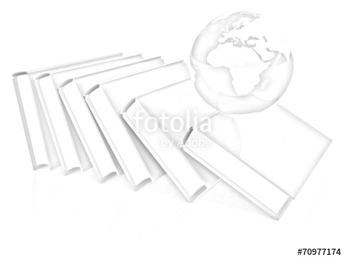 500x375 Books And Earth Pencil Drawing Stock Photo And Royalty Free - Earth Pencil Drawing
