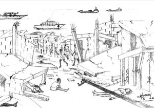 300x210  - Earthquake Drawing