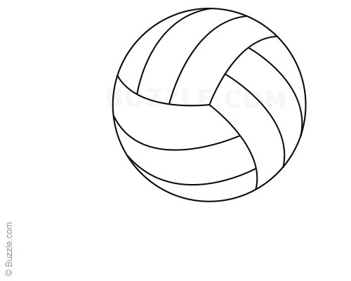 500x400 over the net! easy steps to draw different volleyballs - Easiest Drawing