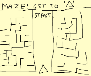 300x250 easiest maze in the world drawing - Easiest Drawing In The World