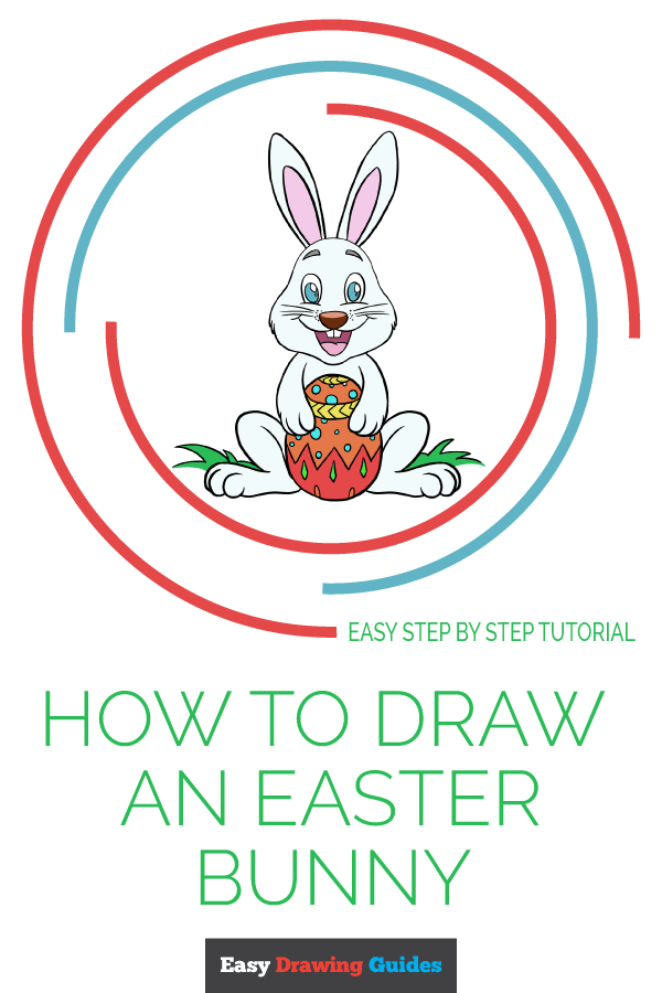 600x900 How To Draw An Easter Bunny - Easter Bunny Cartoon Drawing