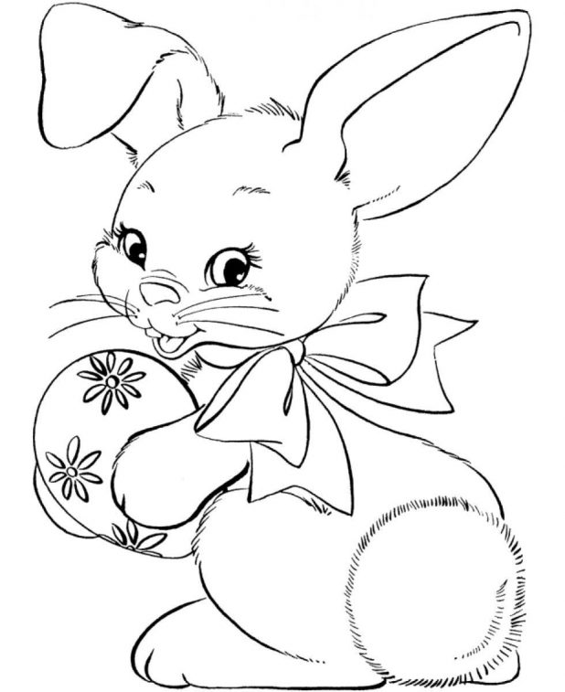 618x757 adult how to draw the easter bunny how to draw the easter bunny - Easter Bunny Cartoon Drawing
