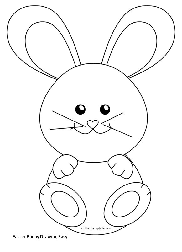 Easter Bunny Drawing at PaintingValley.com | Explore collection of ...