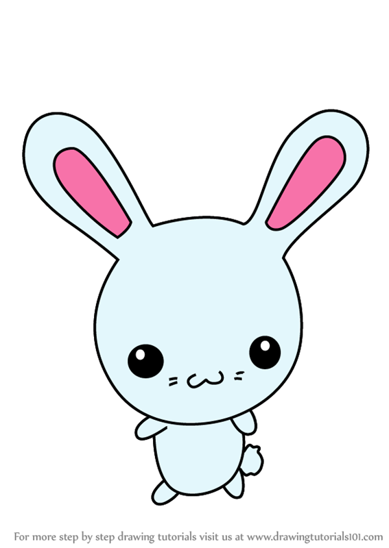 567x800 drawings of bunnies learn how to draw chibi the from gnomeo - Easter Bunny Face Drawing
