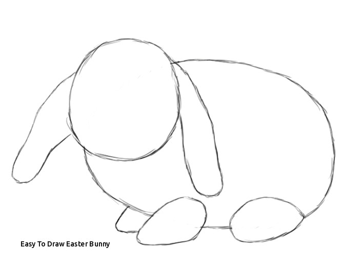 700x525 easy to draw easter bunny easter bunny face pattern use - Easter Bunny Face Drawing