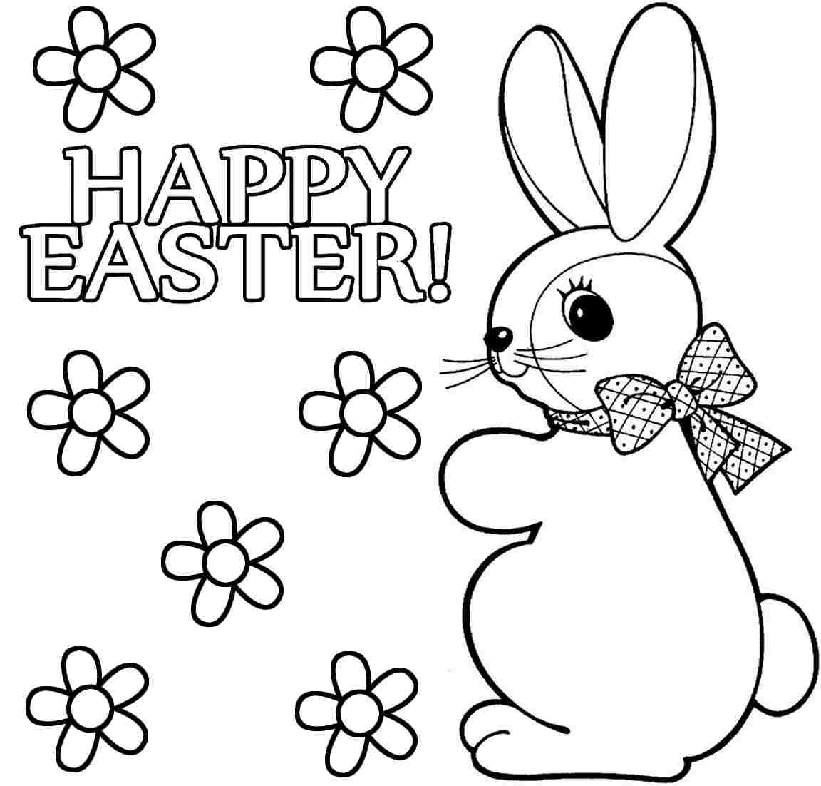1152x1102 Easter Bunny Face Clip Art For Coloring Pages - Easter Bunny Line Drawing