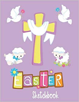 260x336 easter sketchbook for kids, religious theme easter cross, cute - Easter Cross Drawings