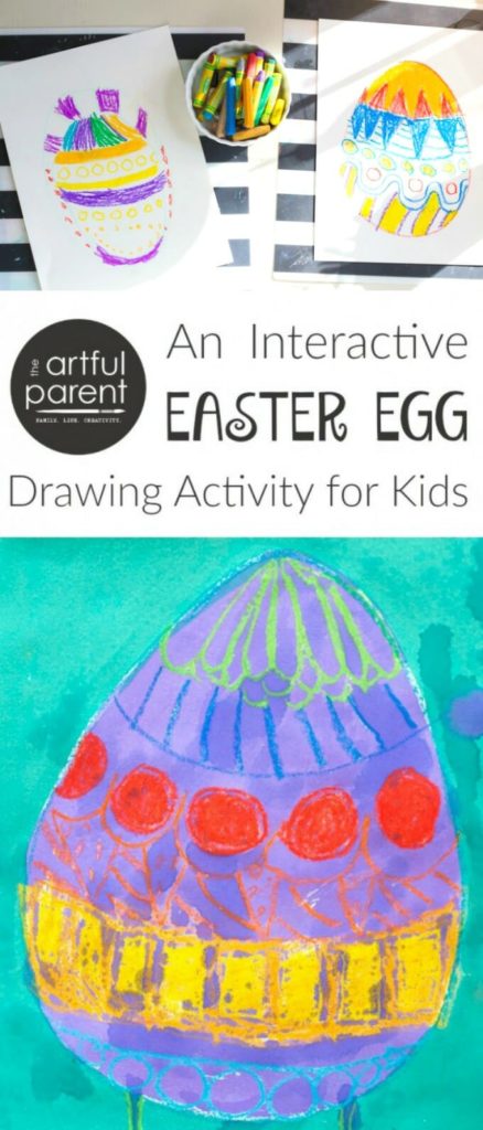 438x1024 Easter Egg Drawings With Kids - Easter Drawing Activities