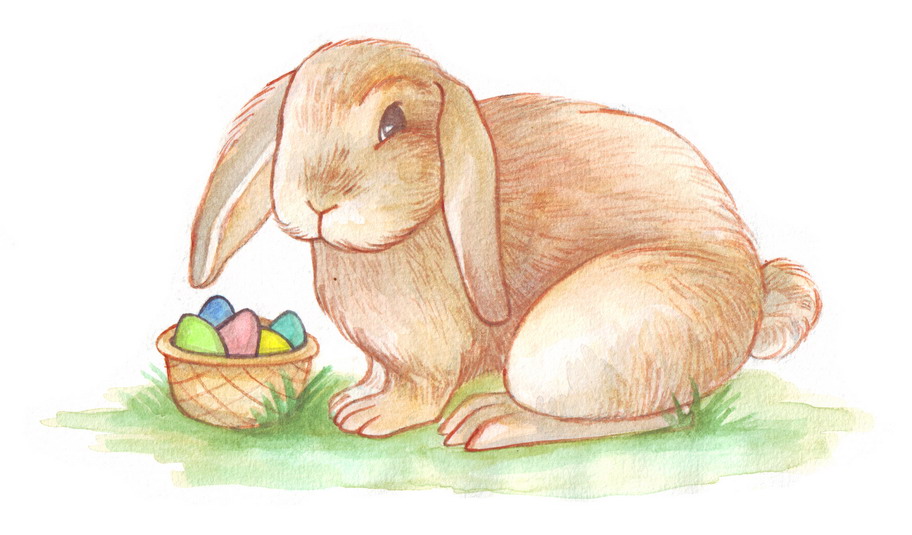 912x535 Ways To Draw The Easter Bunny - Easter Drawing Images