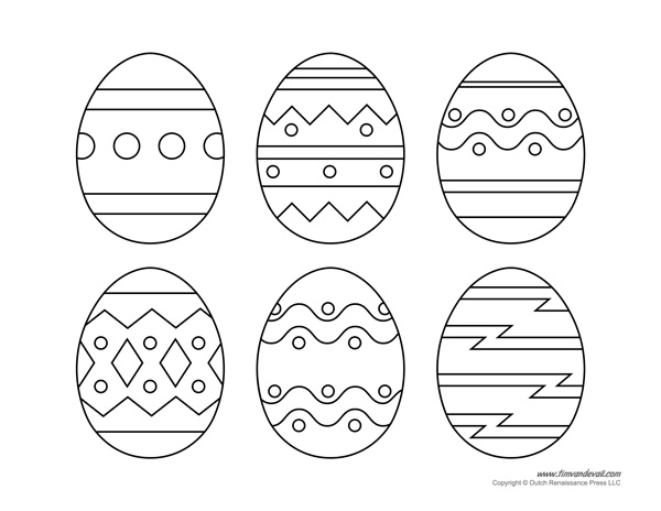 600x464 easter egg drawing template happy easter thanksgiving - Easter Drawing Templates