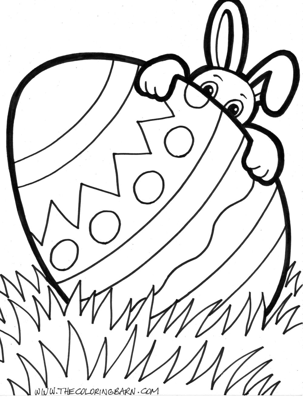 1000x1308 Easter Egg Templates Coloring - Easter Drawing Templates