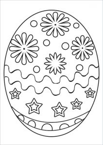 212x300 free printable coloring pages easter basket inspirational easter - Easter Drawing Templates