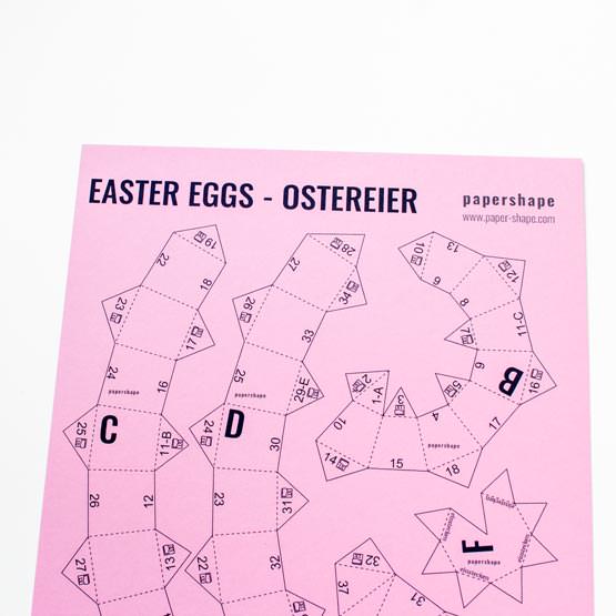 555x555 How To Make A Paper Egg - Easter Drawing Templates