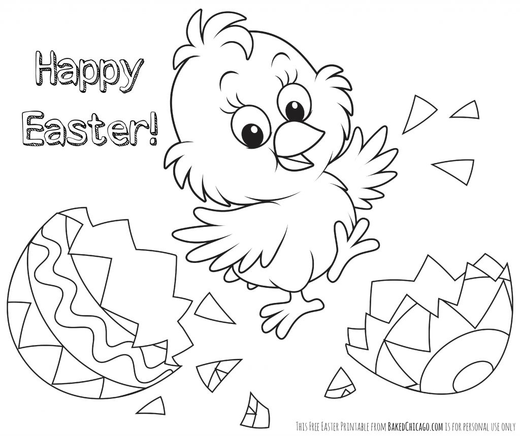 1024x859 Happy Easter Drawing - Easter Drawings