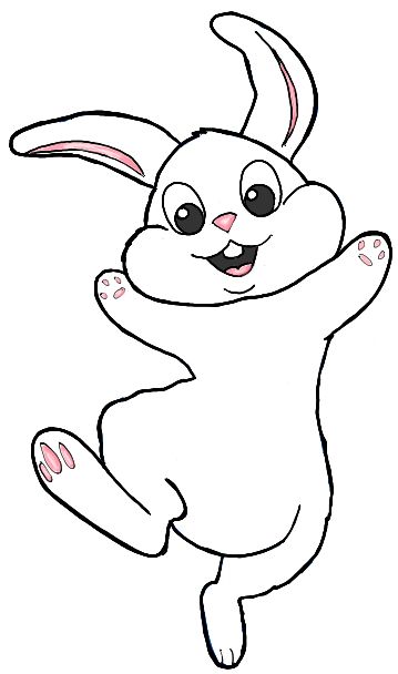 359x608 Cute Drawing Drawings Easter Bunny Colouring, Easter Drawings - Easter Drawings